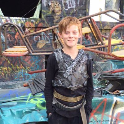 Cory Gruter Andrew in a scene from the series, "The 100."